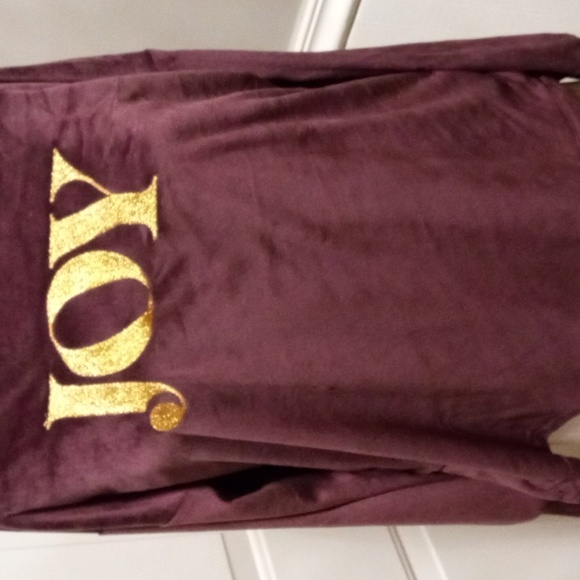 Joy S velour warm-up suit pants and top - Picture 3 of 8